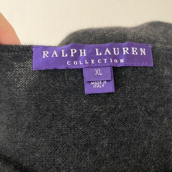 Ralph Lauren Purple Label 100% Cashmere Pullover Sweater - Picture 6 of 10